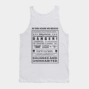 Cheugy Long Time Nuclear Waste Warning Tank Top